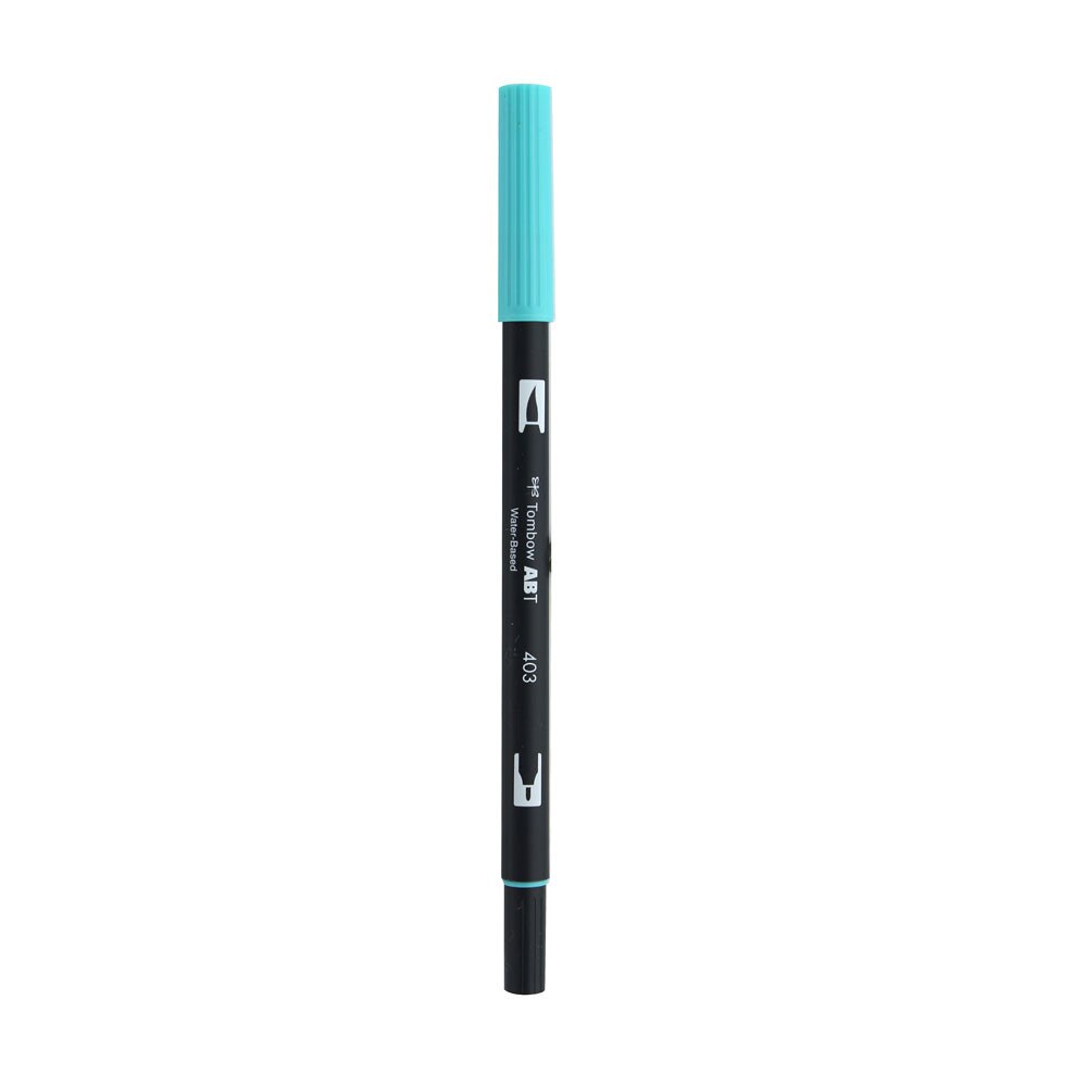 Tombow Dual-Tip Brush Marker Pen – Bright Blue